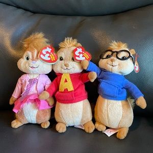 Alvin and The Chipmunks Ty Babies